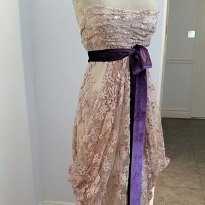 Empire line gown